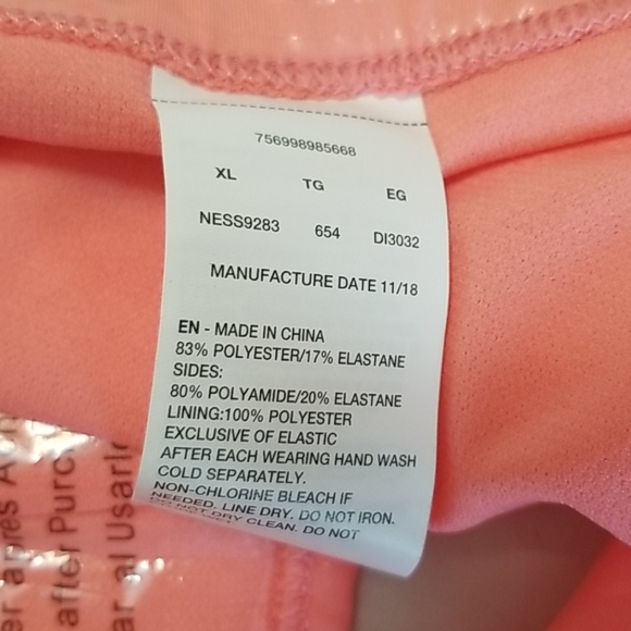 New Nike Perforated Stripe Bikini Bottom - Picture 8 of 10